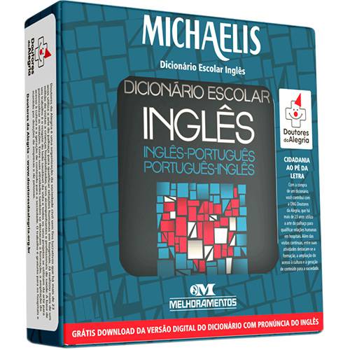 Livro - Michaelis - Dicionário Escolar Inglês: Inglês - Português / Português - Inglês - Doutores da Alegria