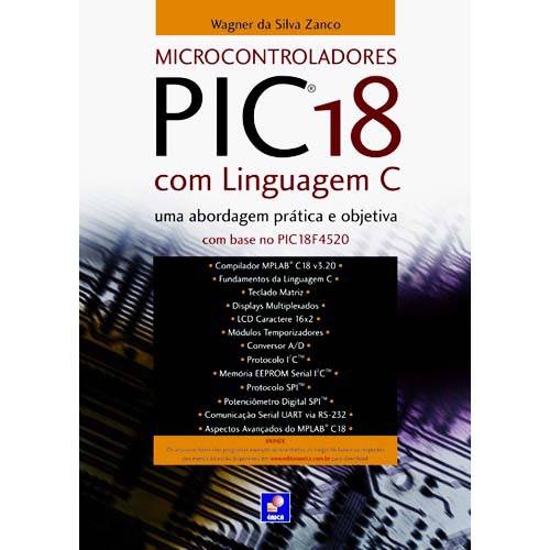 Livro - Microcontroladores PIC18 com Linguagem C - uma Abordagem Prática e Objetiva