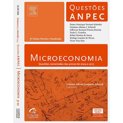Livro - Microeconomia: Série Questões Anpec