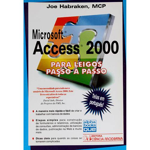 Livro - Microsoft Access 2000 para Leigos - Passo a Passo