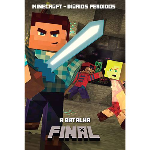 Livro - Minecraft Diários Perdidos: a Batalha Final