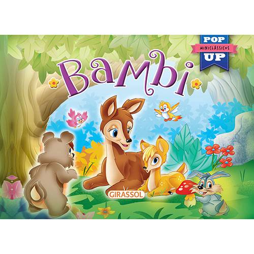 Livro - Miniclássicos Pop-up Bambi