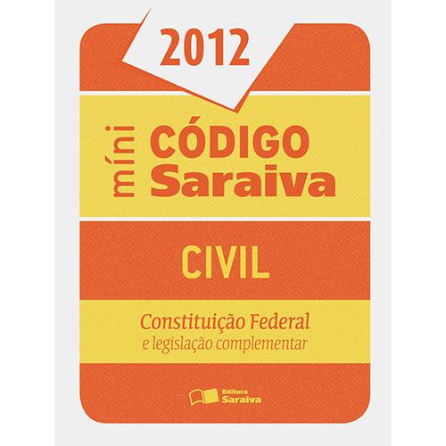 Livro - Minicódigo Civil e Constituição Federal 2012