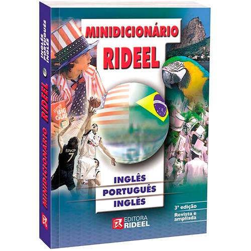 Livro - Minidicionário Rideel Inglês-Português-Inglês