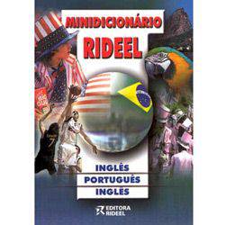 Livro - Minidicionário Rideel: Inglês - Português - Inglês