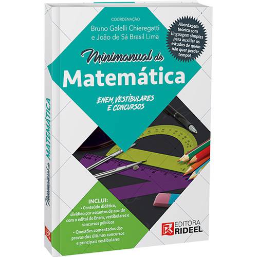 Livro - Minimanual de Matemática: Enem, Vestibulares e Concursos