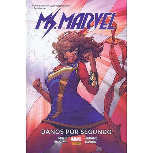 Livro - Miss Marvel - Danos por Segundo