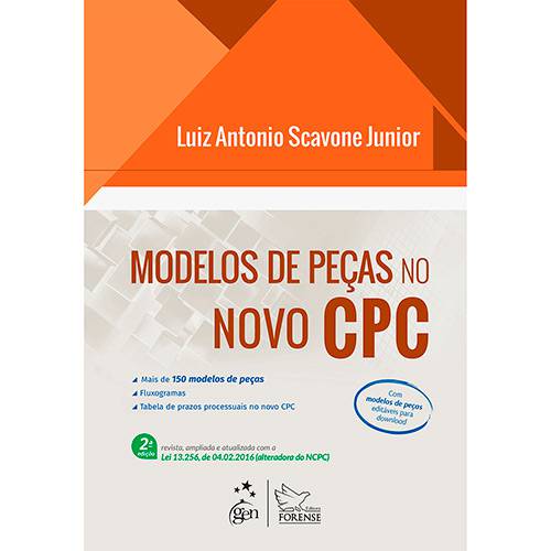 Livro - Modelos de Peças no Novo CPC