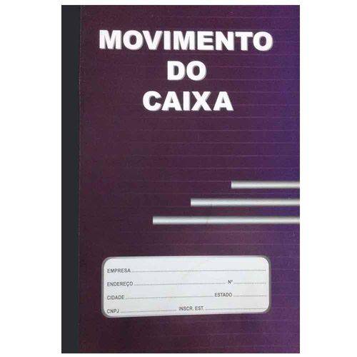 Livro Movimento de Caixa - 02 Vias - 100 Folhas - Sao Domingos