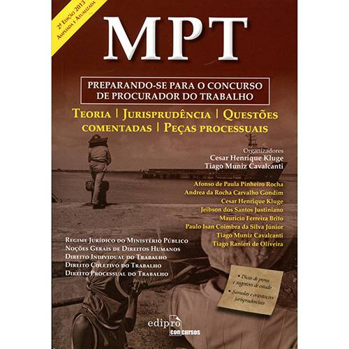 Livro - MPT: Preparando-se para o Concurso de Procurador do Trabalho