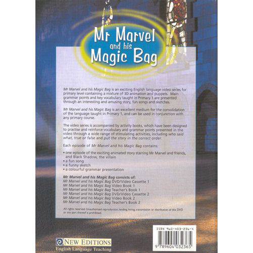 Livro - Mr Marvel And His Magic Bag 2 - DVD