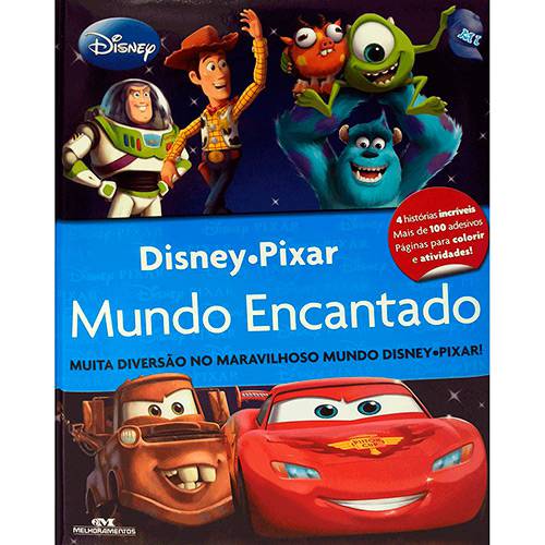 Livro - Mundo Encantado - Pixar
