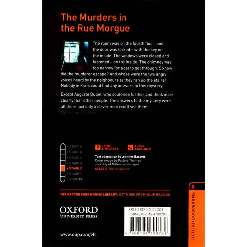 Livro - Murders In The Rue Morgue, The - CD Pack - Level 2