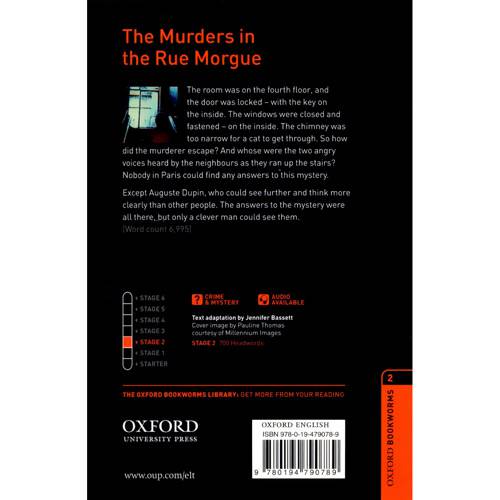 Livro - Murders In The Rue Morgue, The - Level 2