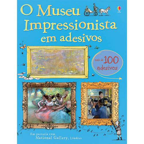 Livro - Museu Impressionista em Adesivos, o