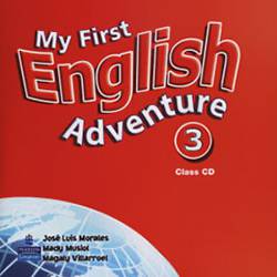 Livro - My First English Adventure 3 - CD