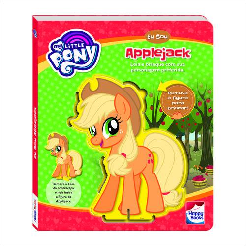 Livro - My Little Pony - eu Sou - Applejack - Happy Books