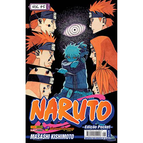 Livro - Naruto: Edição Pocket - Vol.45