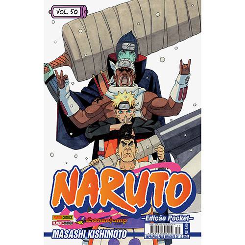 Livro - Naruto: Edição Pocket - Vol.50