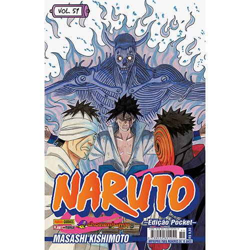 Livro - Naruto: Edição Pocket - Vol.51