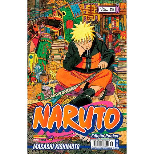 Livro - Naruto: Edição Pocket - Vol.35