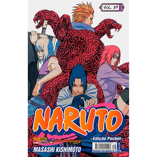 Livro - Naruto: Edição Pocket - Vol.39