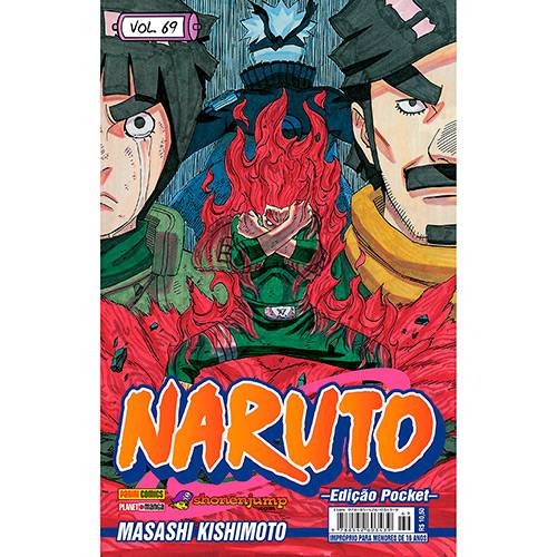 Livro - Naruto Pocket - Ed. 69