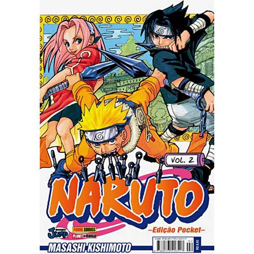 Livro - Naruto Pocket Vol. 2