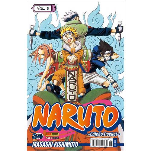 Livro - Naruto - Vol.5 - Edição Pocket