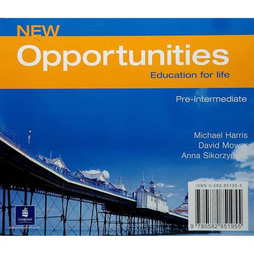 Livro - New Opportunities - Education For Life - Pre-Intermediate