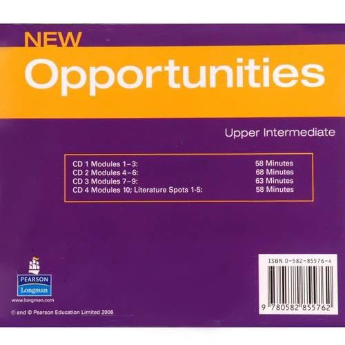 Livro - New Opportunities - Upper Intermediate