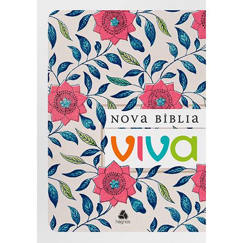 Livro - Nova Bíblia Viva Floral