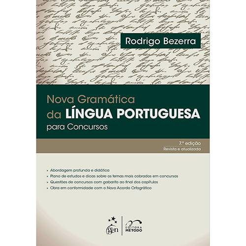 Livro - Nova Gramatica da Língua Portuguesa para Concursos