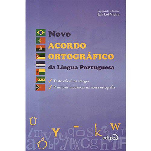 Livro - Novo Acordo Ortográfico da Língua Portuguesa