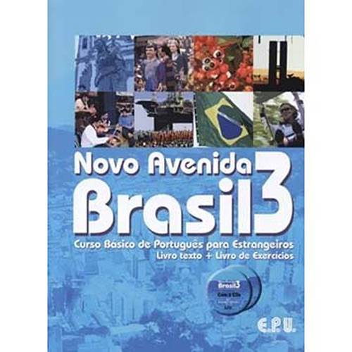 Livro - Novo Avenida Brasil 3 - Livro Texto + Exercícios + Cd