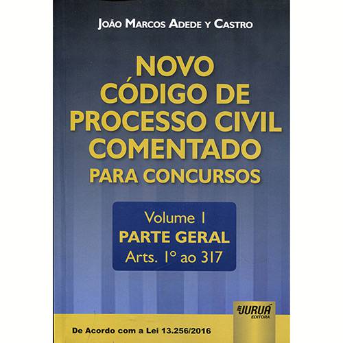 Livro - Novo Código de Processo Civil Comentado para Concursos