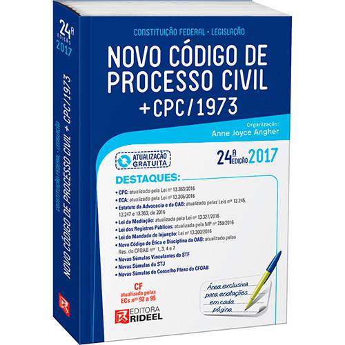 Livro - Novo Código de Processo Civil +CPC/1973