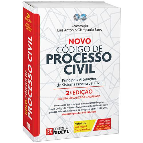 Livro - Novo Código de Processo Civil: Principais Alterações do Sistema Processual Civil