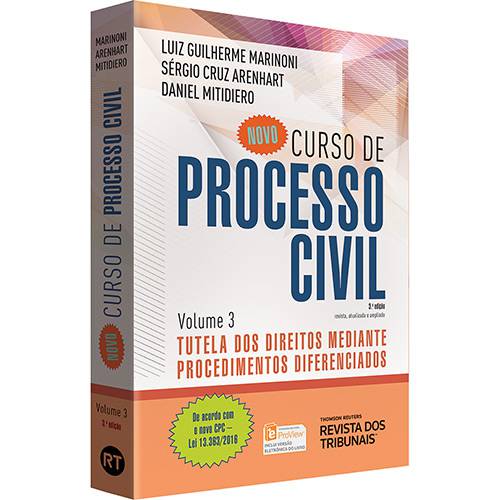 Livro - Novo Curso de Processo Civil: Tutela dos Direitos Mediante Procedimentos Diferenciados