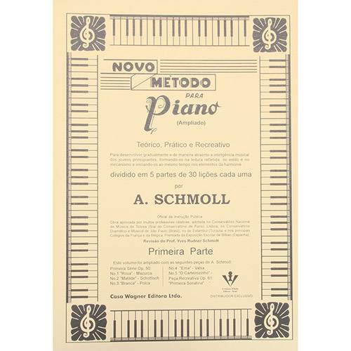 Livro - Novo Método para Piano: Teórico, Prático e Recreativo