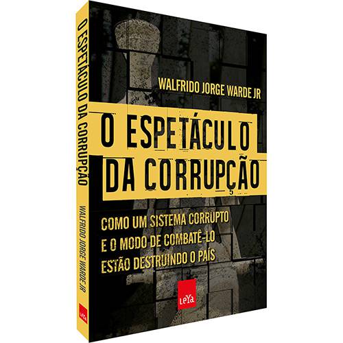 Livro - o Espetáculo da Corrupção