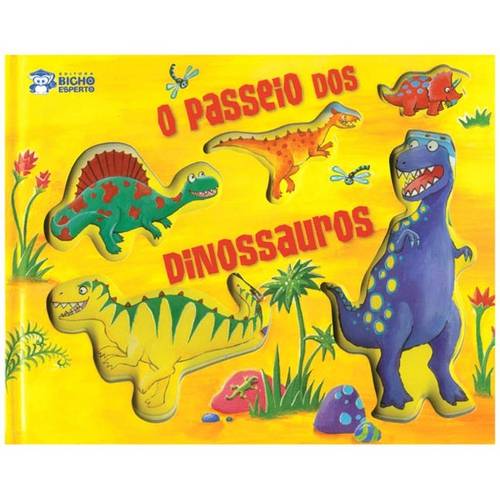 Livro o Passeio dos Dinossauros Bicho Esperto
