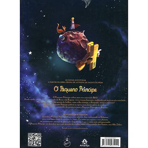 Livro - o Pequeno Príncipe no Planeta dos Eolianos - Coleção o Pequeno Príncipe - Vol. 1