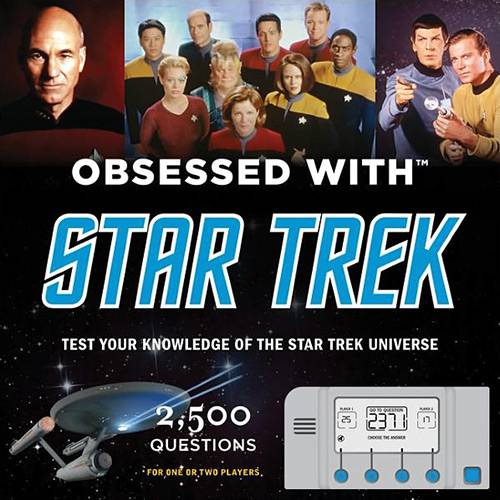 Livro - Obsessed With Star Trek: Test Your Knowledge Of The Star Trek Universe