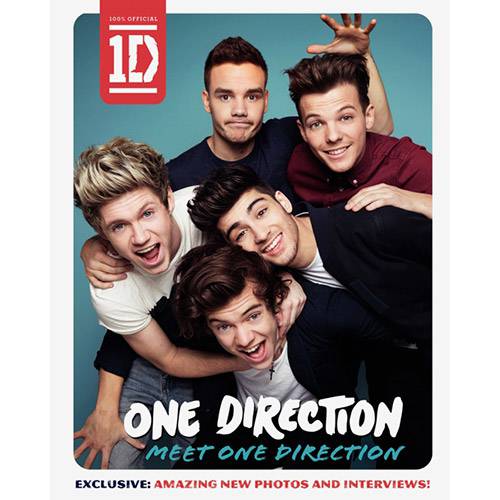 Livro - One Direction - Meet One Direction: 100% Official 1D