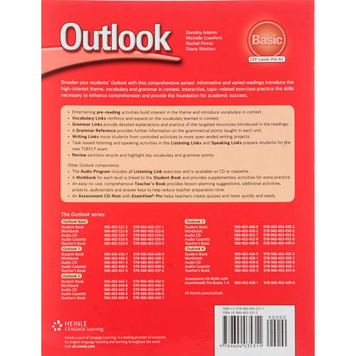 Livro - Outlook Basic: Student Book - CEF Level: Pre A1