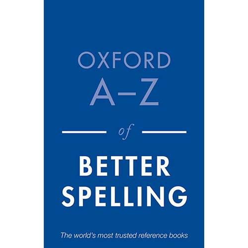 Livro - Oxford A-Z Of Better Spelling
