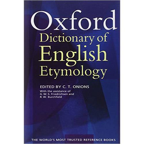 Livro - Oxford Dictionary Of English Etymology