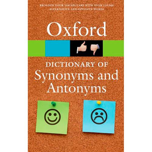 Livro - Oxford - Dictionary Of Synonyms And Antonyms