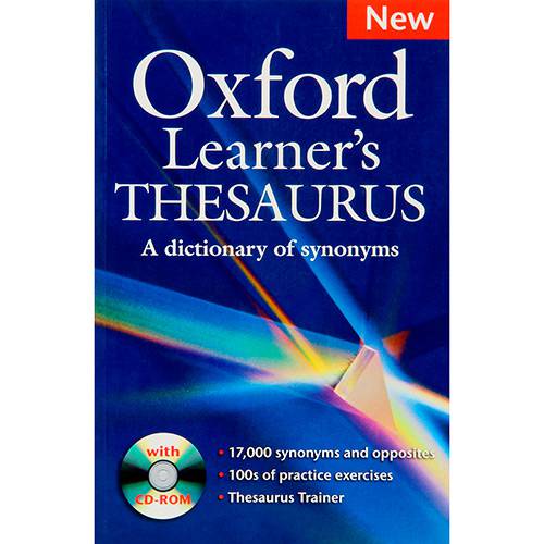 Livro - Oxford Learner's Thesaurus: a Dictionary Of Synonyms